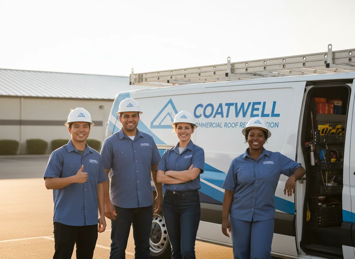 Commercial roof coating company in Broadview, MT